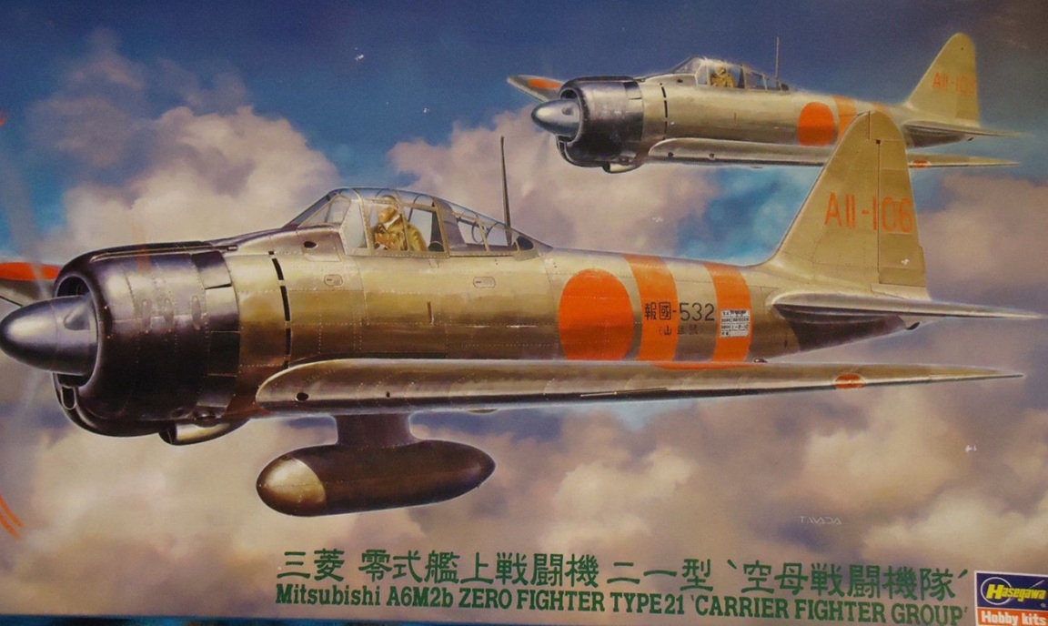 1:48 Mitsubishi A6M2b Zero Fighter Type21 `Carrier Fighter Group´