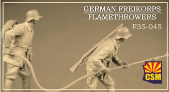1:35 GERMAN FREIKORPS FLAMETHROWER SQUAD