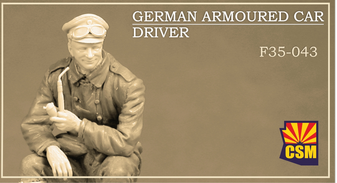1:35 GERMAN ARMOURED CAR DRIVER
