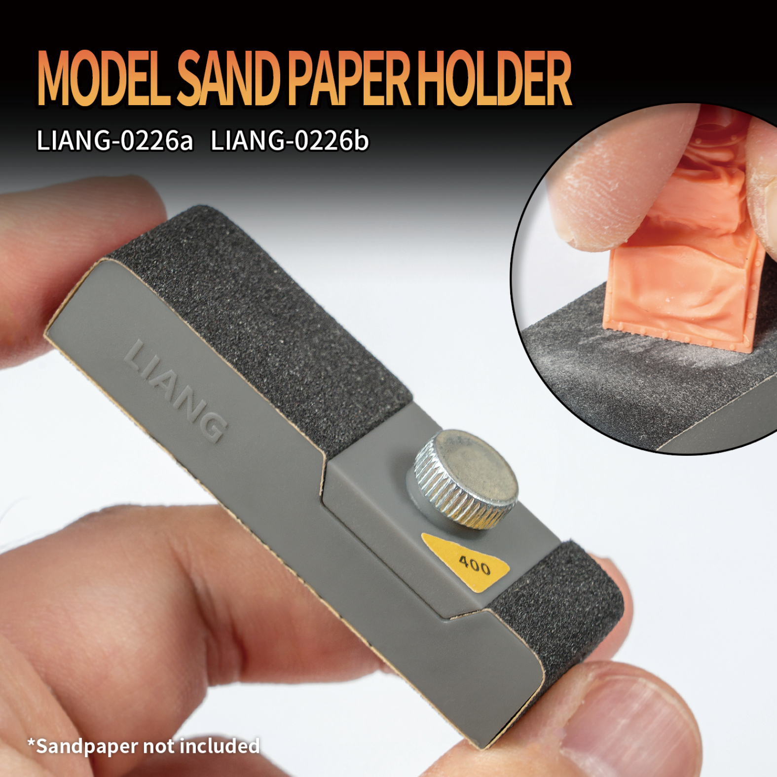 Model Sand Paper Holder B
