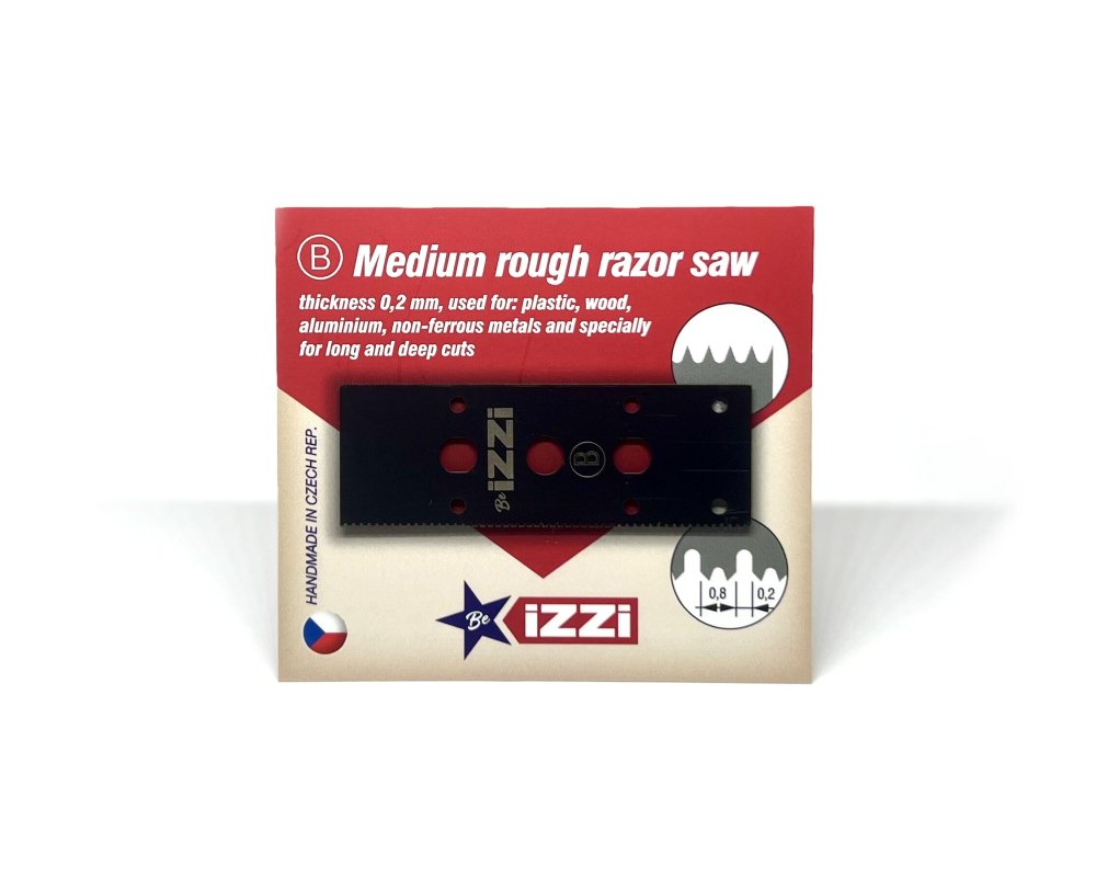 Razor Blades - Medium Rough (0,2 mm)	