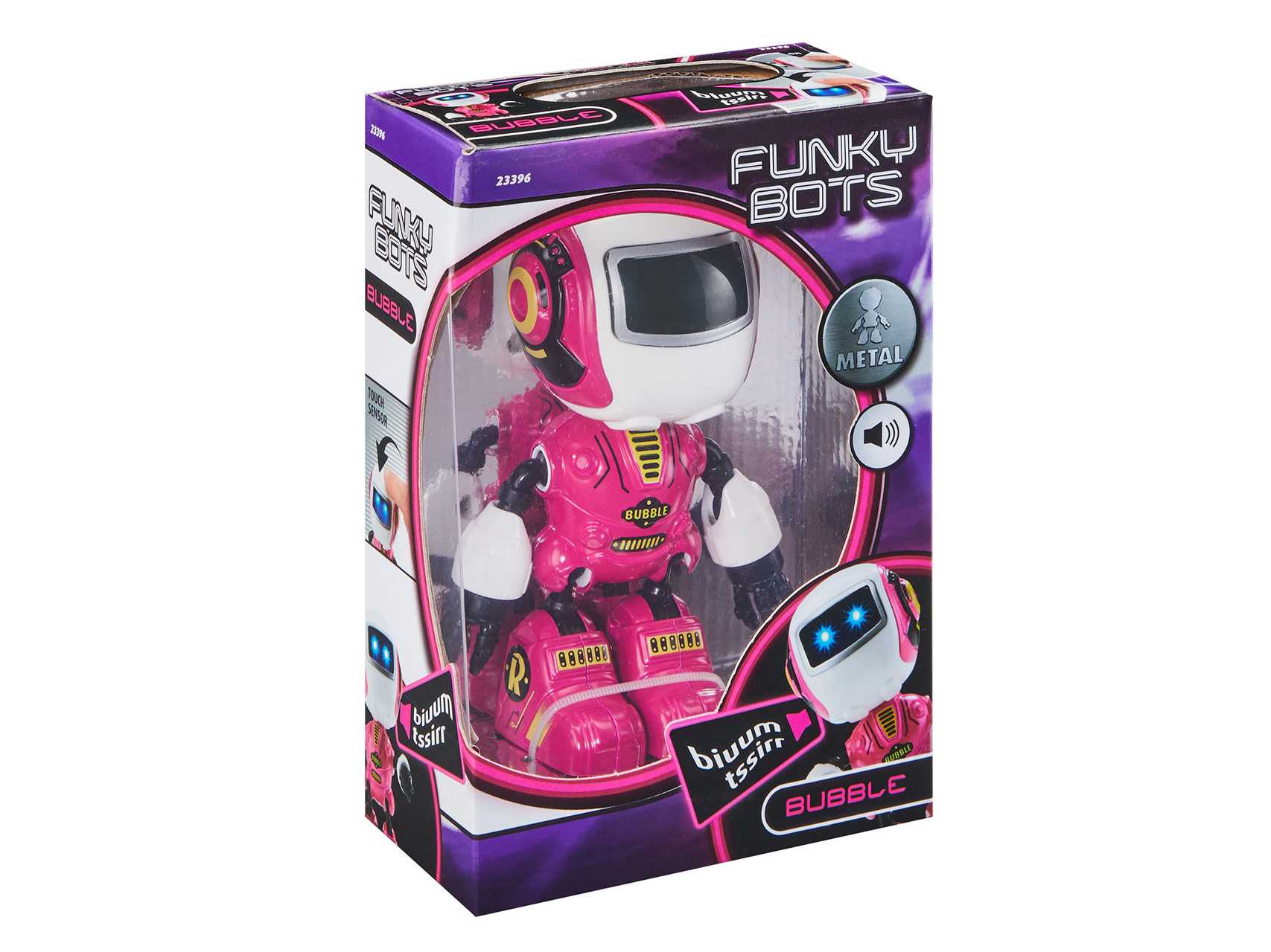 Funky Bots Bubble (pink)