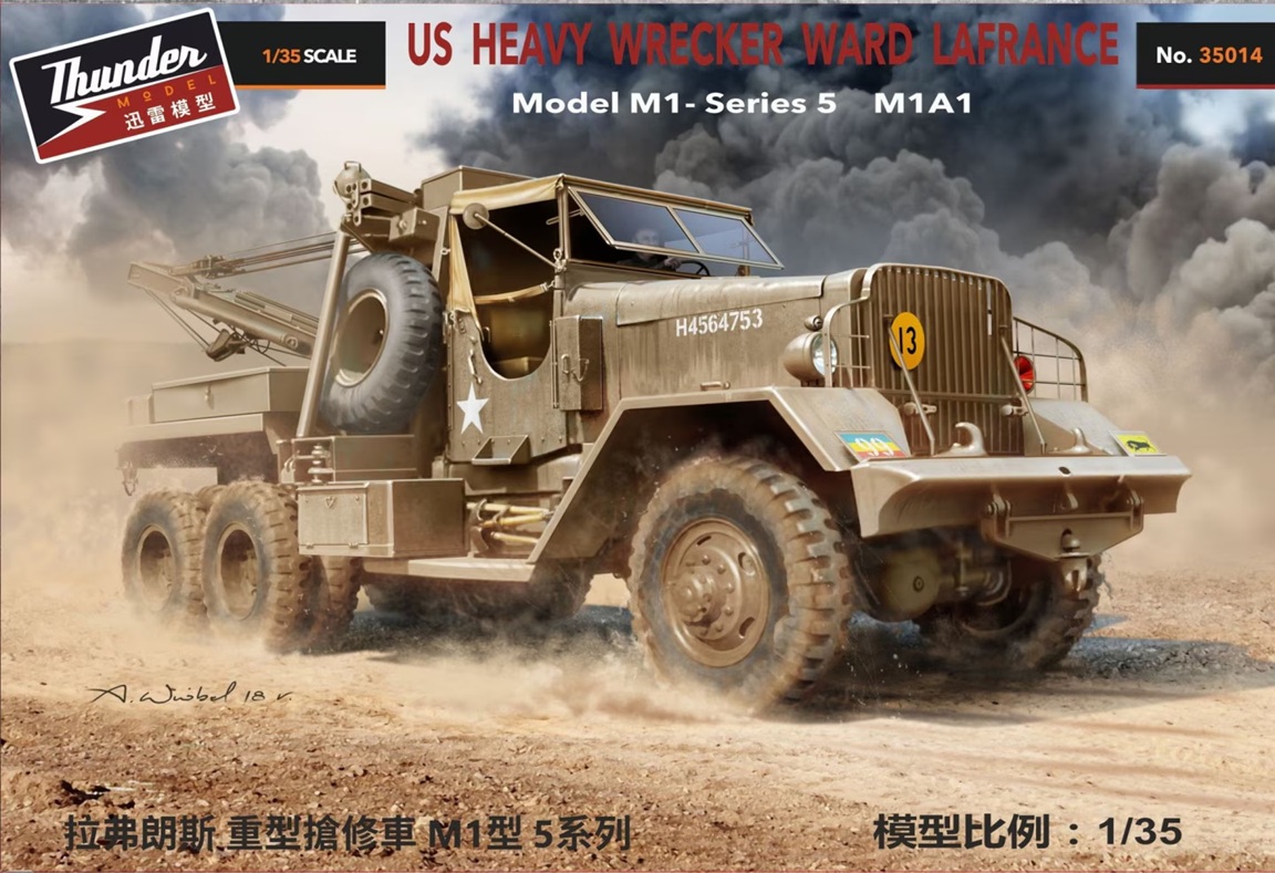 1:35 US Heavy Wrecker Ward La France Model M1 - Series 5 M1A1 Standard Edition