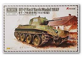 1:72  BT-7 Fast Tank Model 1937