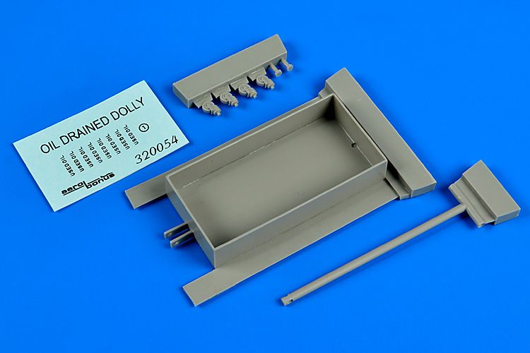 1:32 Oil drained dolly