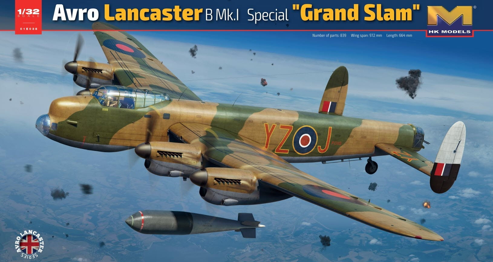 1:32 Avro Lancaster B Mk.I Special ,,Grand Slam,,
