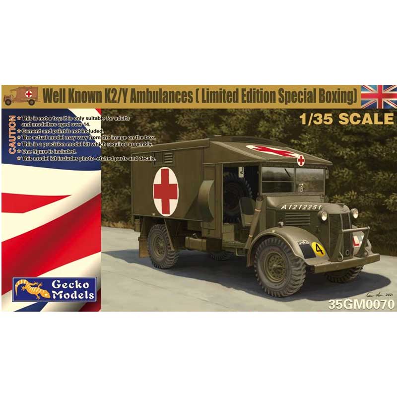 1:35 Well Known K2/Y Ambulances (Limited Edition Special Boxing)