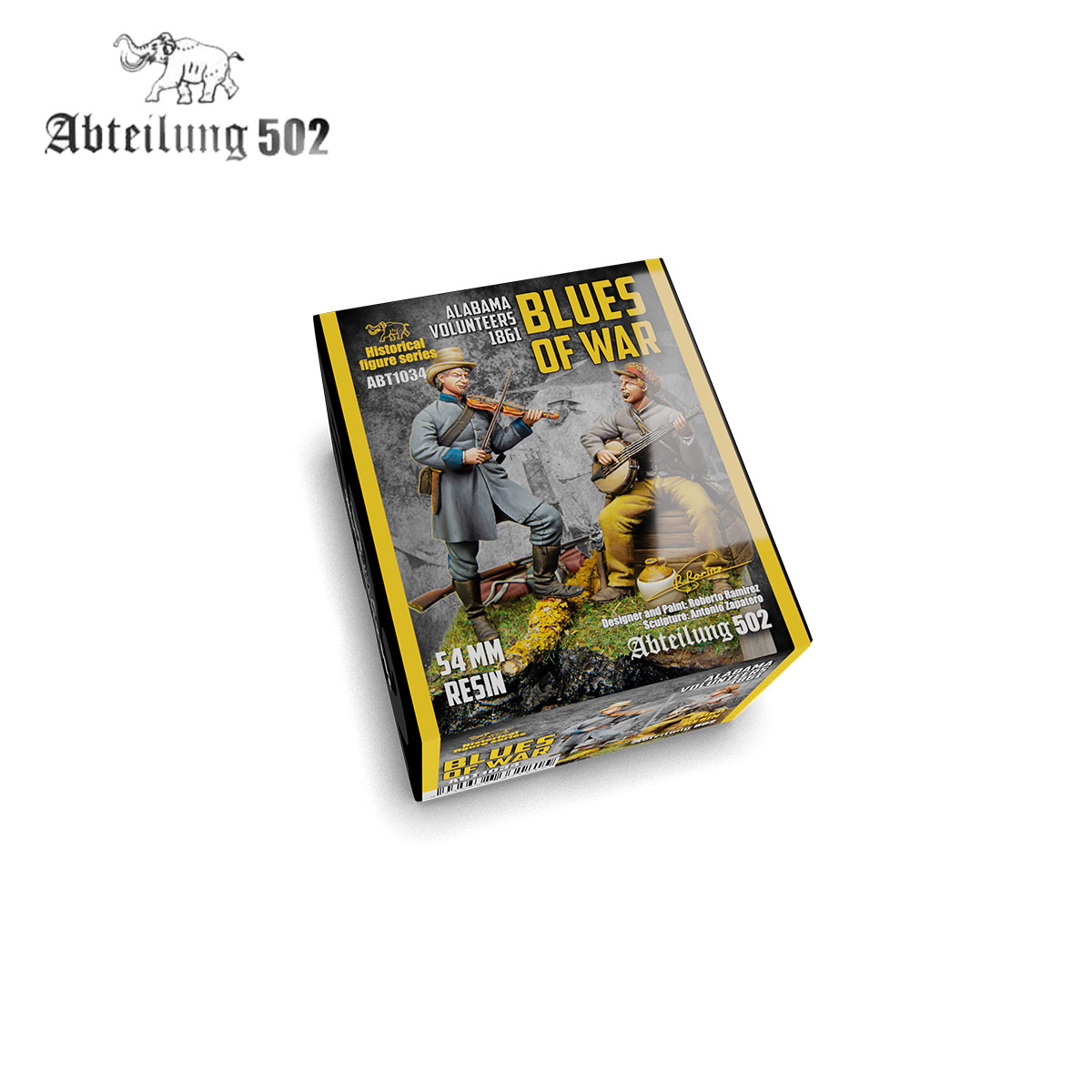 BLUES OF WAR – ALABAMA VOLUNTEERS 1861 – 54MM