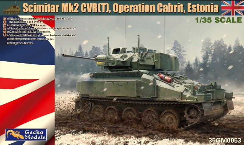 1:35 Scimitar Mk2 CVR(T),Operation Cabrit, Estonia
