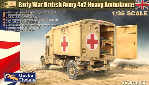 1:35 Early War Austin K2Y Heavy Ambulance