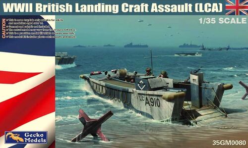 1:35 WWII British Landing Craft Assalt (LCA)