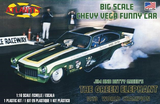 1:16 Big Scale Chevy Vega Funny Car