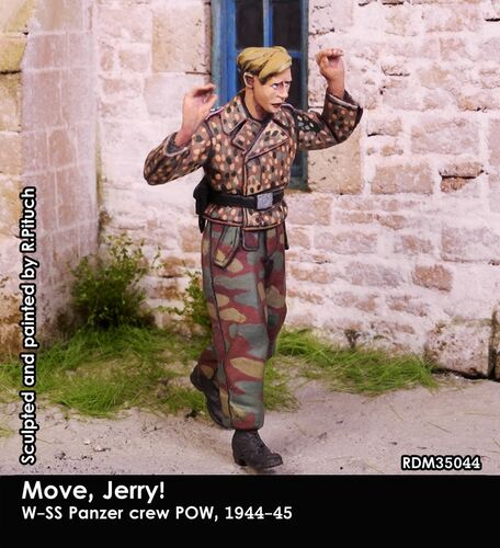 1:35 Move, Jerry! W-SS Panzer crew POW, 1944-45