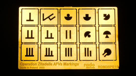 1:35 Operation Zitadelle AFVs Markings Kursk 1943