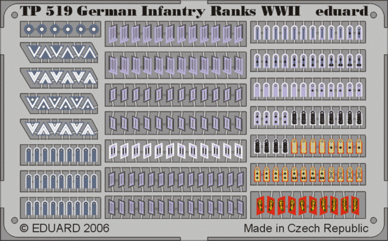 1:35 German Infantry Ranks WWII