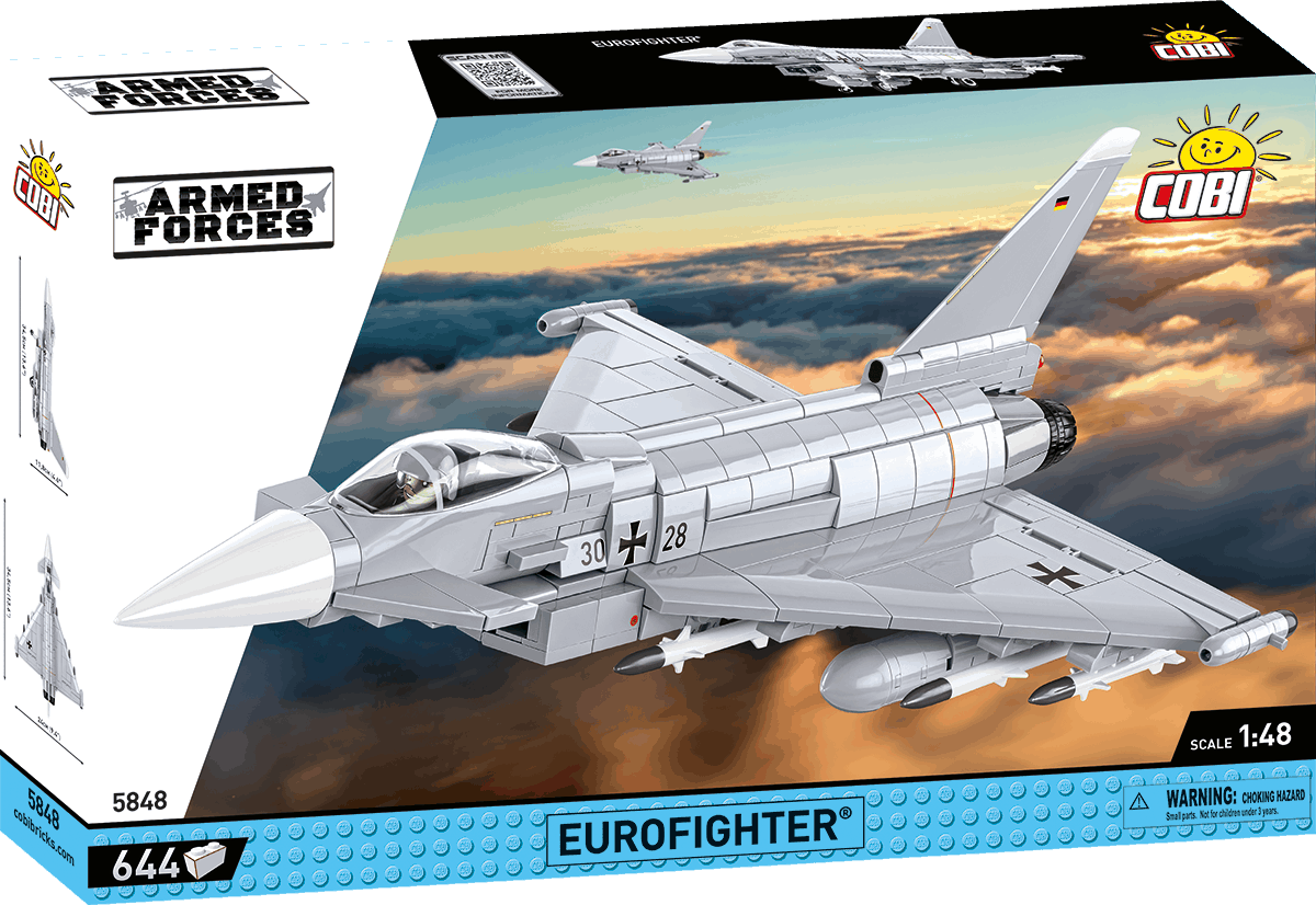 148 Eurofighter Typhoon Jet Fighter (Germany) MN modelář