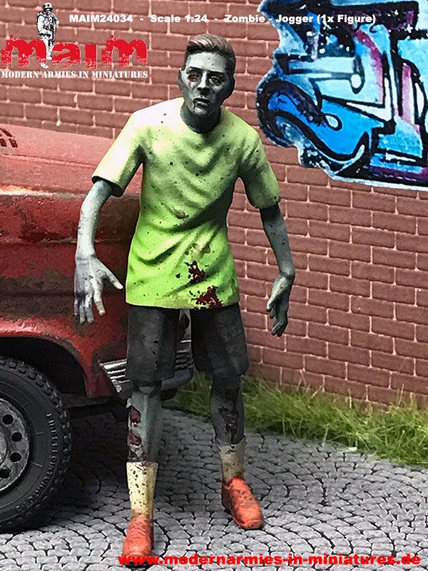 124 Zombie Jogger the walking dead MN modelář