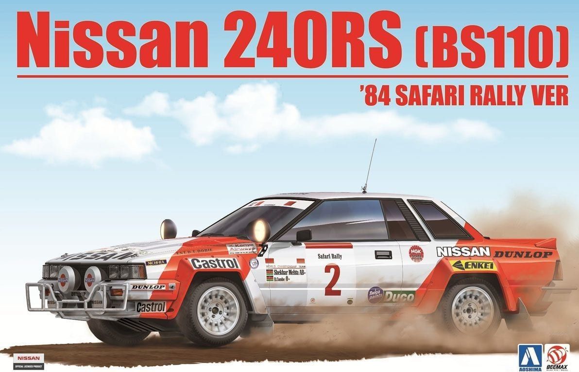 1:24 N°.15 Nissan 240RS (BS110) '84 SAFARI RALLY VER