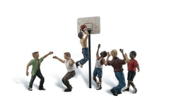 Shootin' Hoops - HO Scale