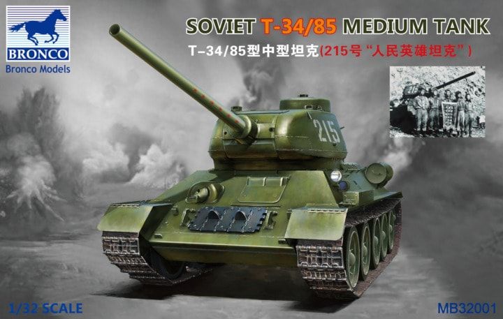 1:32 T-34/85 Soviet Medium Tank | MN modelář 1:32 T-34/85 Soviet Medium Tank | MN modelář
