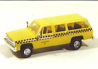 1:87 Chevrolet Suburban Yelow Taxi