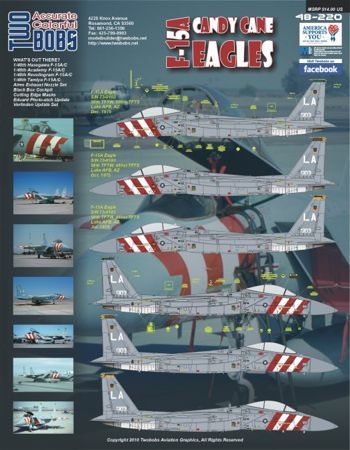 1:48 McDonnell F-15A Candy Cane Eagles Pt 1