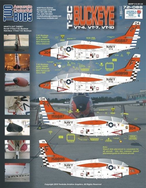 1:72 North-American T-2C Buckeye Pt 1