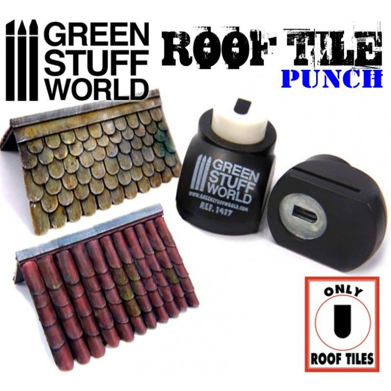 Miniature ROOF TILE Punch