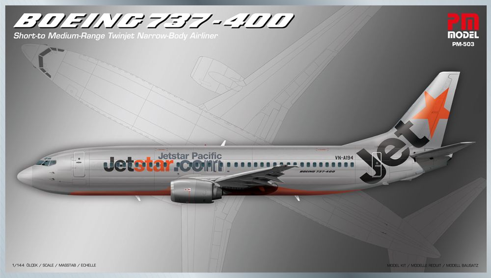 1:144 Boeing 737-400