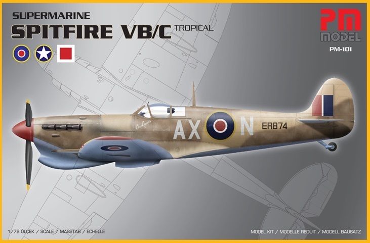 1:72 Spitfire VB Tropical