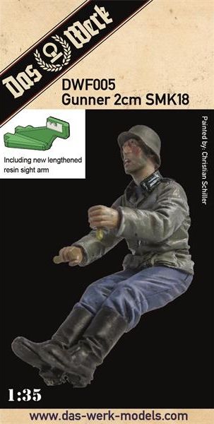 1:35 Gunner 2cm SMK18