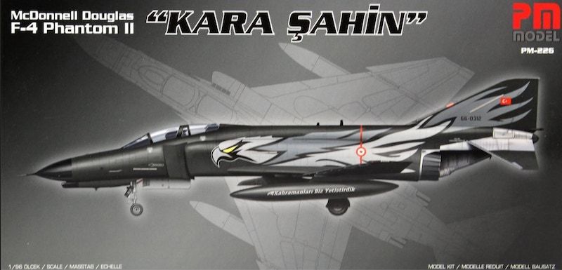 1:96 McDonnell F-4 Phantom II Kara Şahin