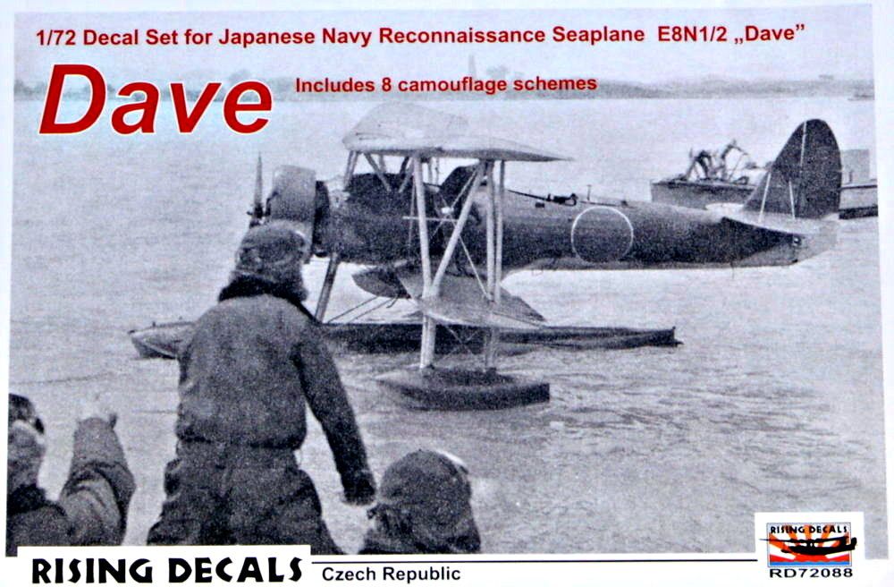 1:72 Decal E8N1/2 DAVE (8x camo)