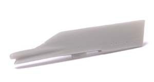 1:48 SAAB 35 A/B/C Draken early fin top for Hasegawa
