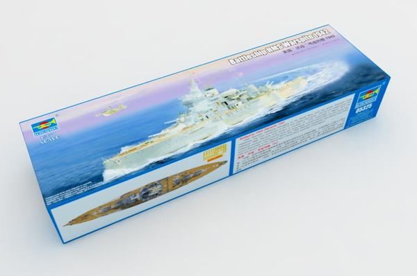 1:350 Battleship HMS Warspite 1942 | MN modelář