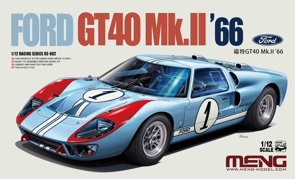 1:12 Ford GT40 Mk.II ’66