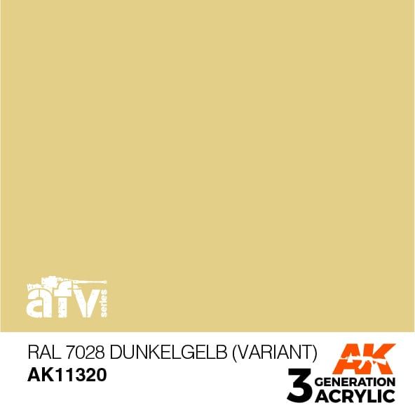 RAL 7028 DUNKELGELB (VARIANT) – AFV | MN modelář