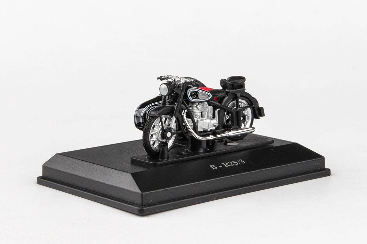 1:43 Abrex Cararama - BMW-25/3 Motorbike - Black