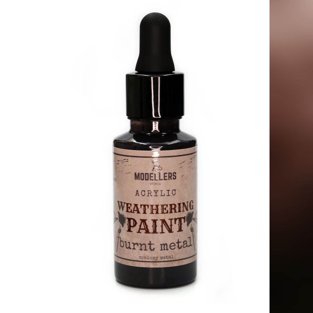 Weathering paint Burnt Metal MN modelář