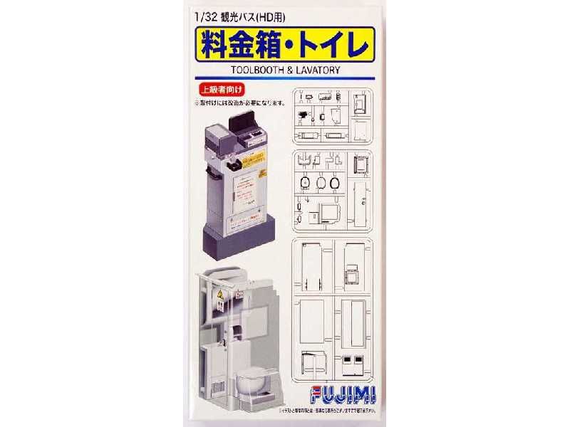 1:32 Garage & Tools Series no. 23: high-speed bus for the fare box & toilet