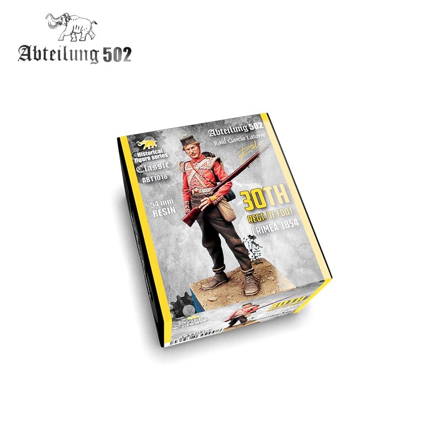 30TH REGT.OF FOOT CRIMEA 1854. 54MM RESIN.