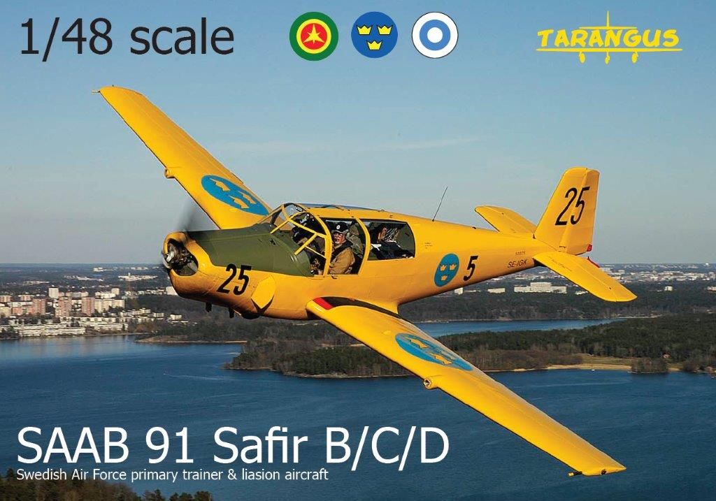 1:48 SAAB 91 Safir B/C/D