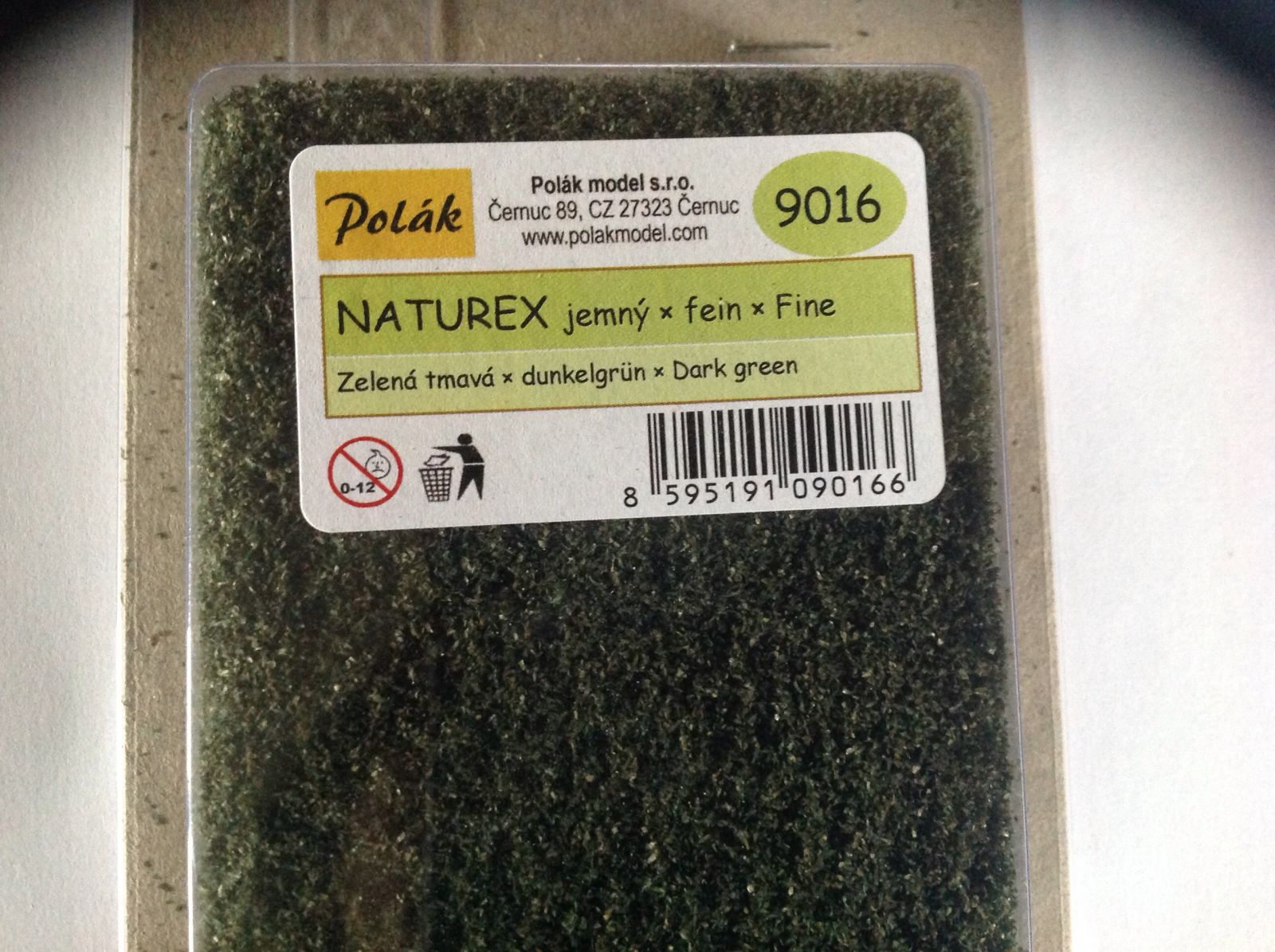 Naturex jemné listí Zel. tmavá 40x18 cm MN modelář