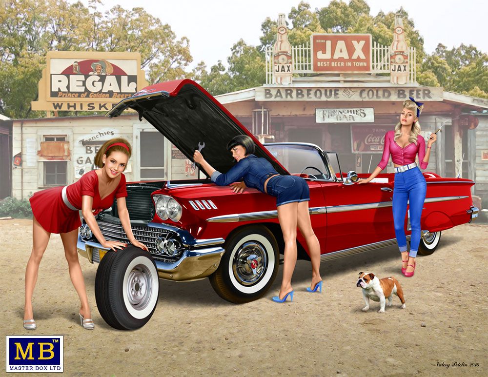 124 Pinup series Kit No. 3 MN modelář