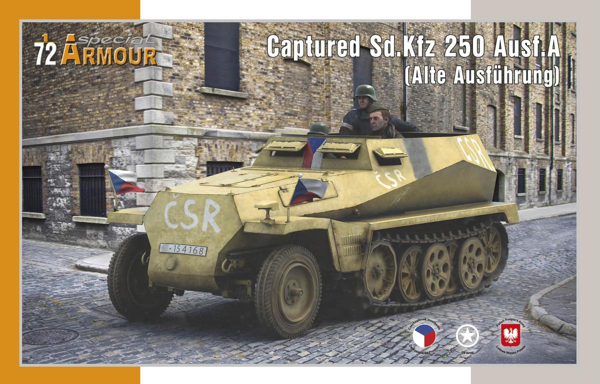 1:72 Captured Sd.Kfz 250 Ausf.A (Alte Ausführung)
