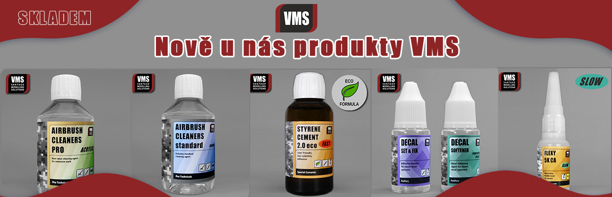 Nově u nás produkty VMS